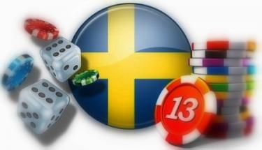 Svenska flagga tärningar spelmarker